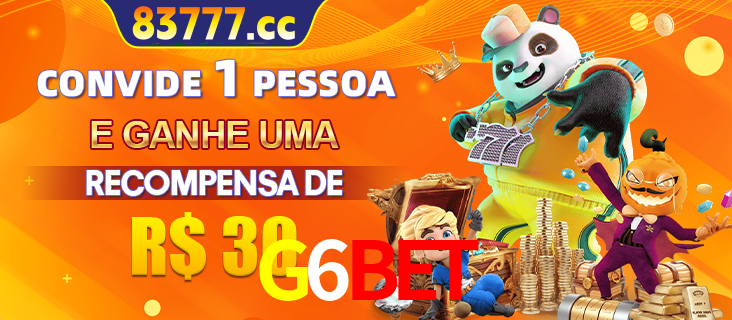 Banner institucional da G6BET sobre parceria de marcas e criação de uma marca de excelência, apresentando os mascotes de jogos populares como o Fortune Tiger.